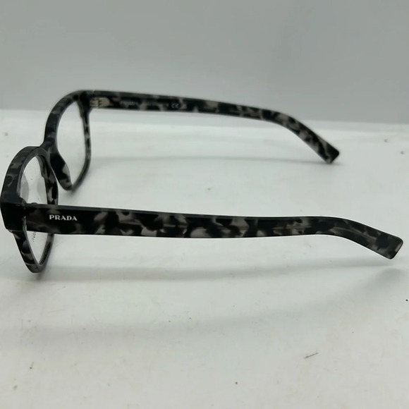 Prada PR 04YV Men’s Eyeglasses Frames RXable VH3101 Matte Grey Tortoise NWT - Picture 4 of 9